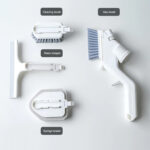 ⁦مجموعة فرش تنظيف مع موزع صابون⁩ - الصورة ⁦3⁩