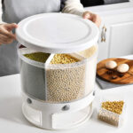 ⁦عرض حبتين موزع الحبوب الدوار من 6 أقسام⁩ - الصورة ⁦2⁩